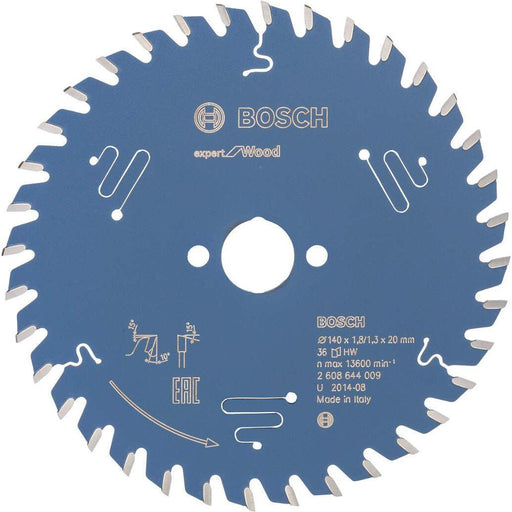 Bosch list kružne testere Expert for Wood 140 x 20 x 1,8 mm, 36 - 2608644009