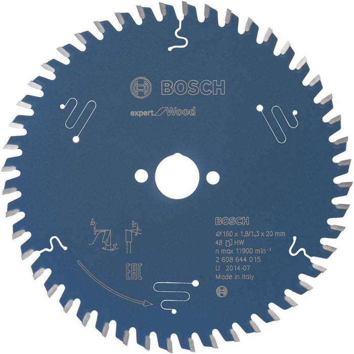Bosch list kružne testere Expert for Wood 160 x 20 x 1,8 mm, 48 - 2608644015