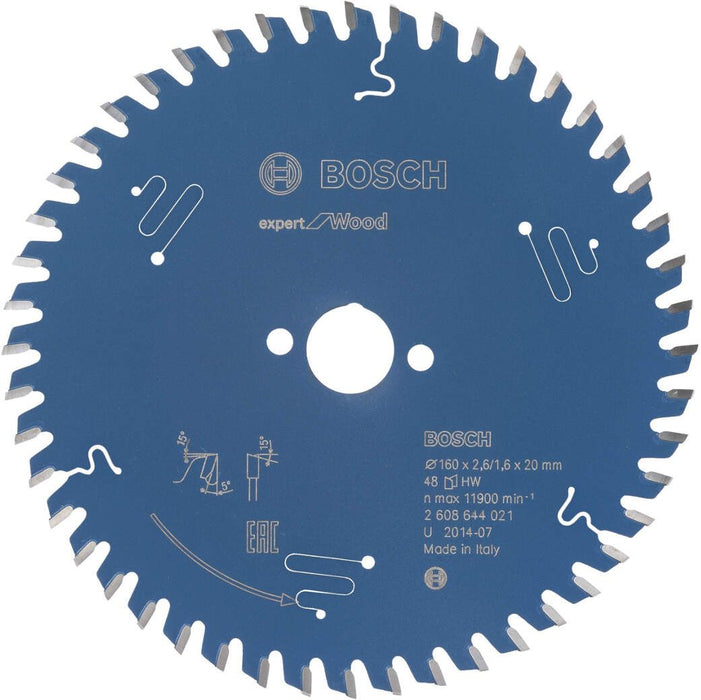 Bosch list kružne testere Expert for Wood 160 x 20 x 2,6 mm, 48 - 2608644021
