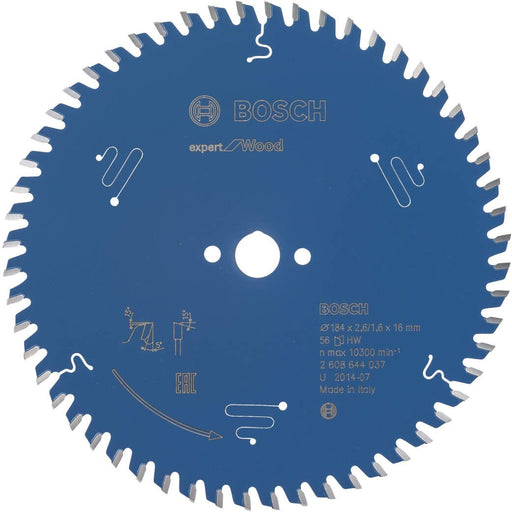 Bosch list kružne testere Expert for Wood 184 x 16 x 2,6 mm, 56 - 2608644037