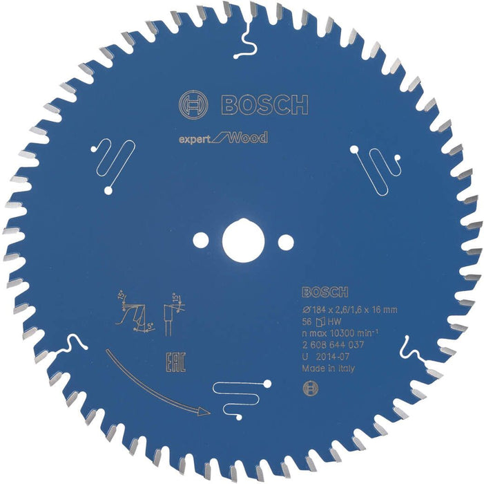 Bosch list kružne testere Expert for Wood 184 x 16 x 2,6 mm, 56 - 2608644037