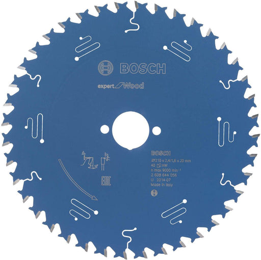 Bosch list kružne testere Expert for Wood 210 x 30 x 2,4 mm, 40 - 2608644056