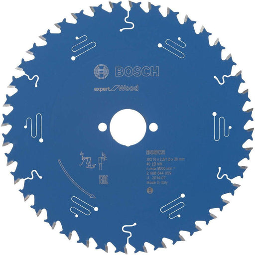 Bosch list kružne testere Expert for Wood 210 x 30 x 2,8 mm, 40 - 2608644059