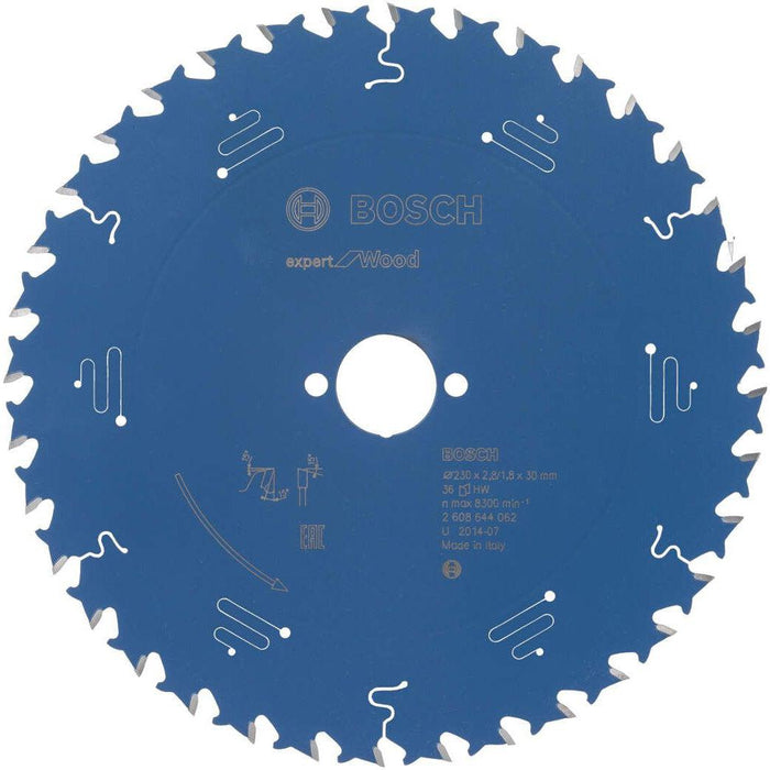 Bosch list kružne testere Expert for Wood 230 x 30 x 2,8 mm, 36 - 2608644062