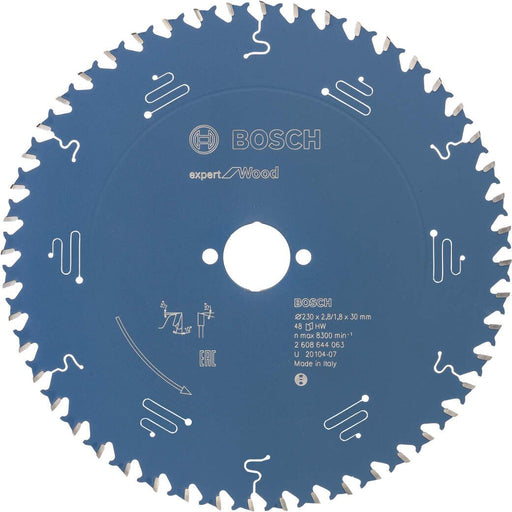 Bosch list kružne testere Expert for Wood 230 x 30 x 2,8 mm, 48 - 2608644063