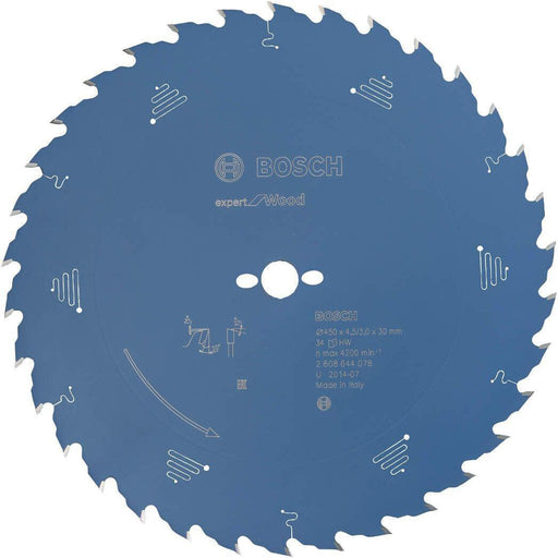 Bosch list kružne testere Expert for Wood 450 x 30 x 4,5 mm, 34 - 2608644078