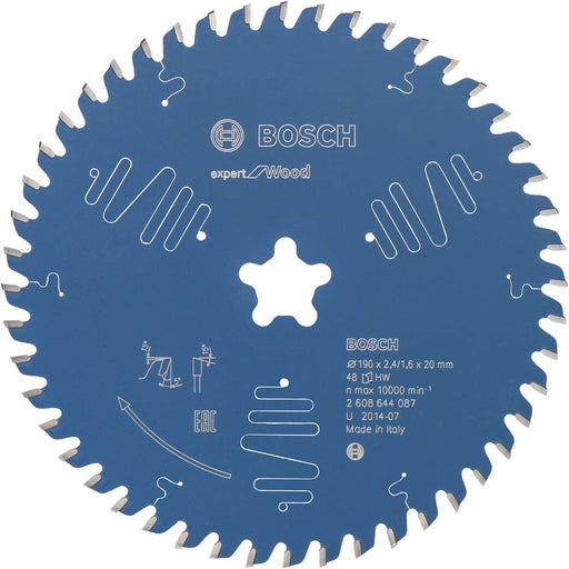 Bosch list kružne testere Expert for Wood 190 x 2,4 mm, 48 - 2608644087