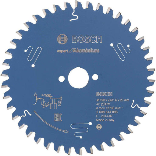 Bosch list kružne testere Expert for Aluminium 150 x 20 x 2,6 mm, 42 - 2608644093