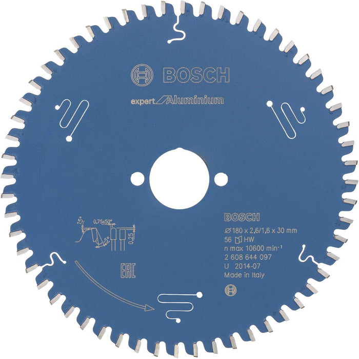 Bosch list kružne testere Expert for Aluminium 180 x 30 x 2,6 mm, 56 - 2608644097