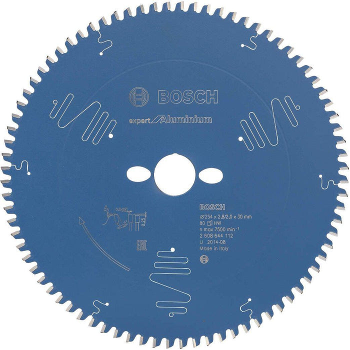 Bosch list kružne testere Expert for Aluminium 254 x 30 x 2,8 mm, 80 - 2608644112