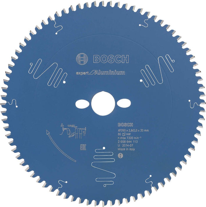 Bosch list kružne testere Expert for Aluminium 260 x 30 x 2,8 mm, 80 - 2608644113