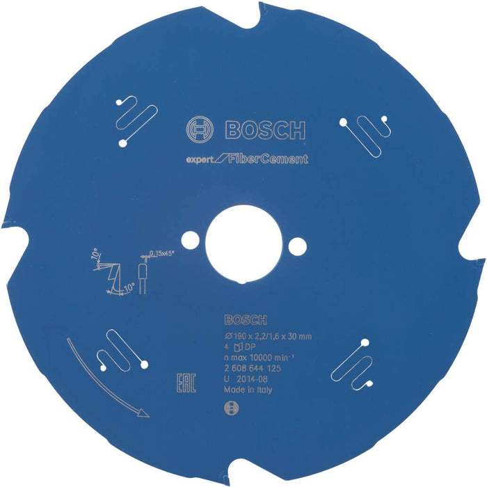 Bosch list kružne testere Expert for Fiber Cement 190 x 30 x 2,2 mm, 4 - 2608644125