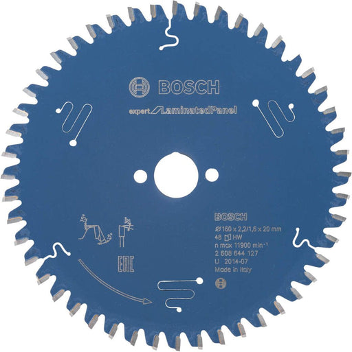 Cirkularna testera za ivericu 160 x 20 x 2,2 mm, 48ATB Bosch (2608644127)