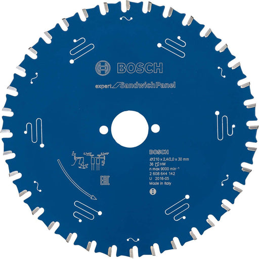 Bosch list kružne testere Expert for Sandwich Panel 210 x 30 x 2,4 mm, 36 [2608644142]