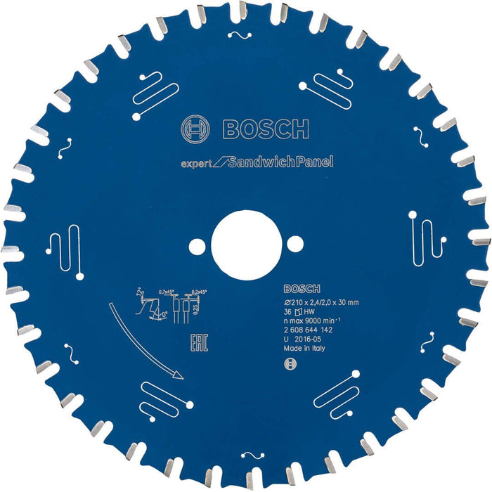 Bosch list kružne testere Expert for Sandwich Panel 210 x 30 x 2,4 mm, 36 [2608644142]