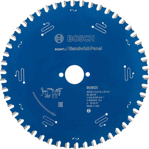 Bosch list kružne testere Expert for Sandwich Panel 235 x 30 x 2,2 mm, 50 [2608644143]