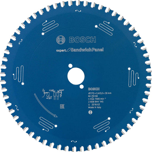 Bosch list kružne testere Expert for Sandwich Panel 270 x 30 x 2,4 mm, 60 [2608644145]