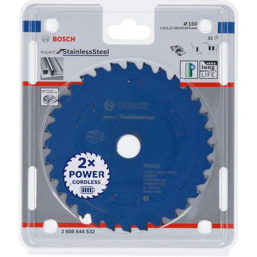 Expert for Stainless Steel list kružne testere za akumulatorske testere 150x1,6x20 T32