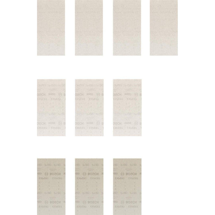 Bosch Komplet EXPERT M480 brusnih mreža od 115 x 230 mm, 10 delova - 2608901207