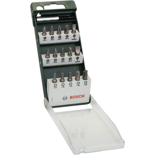 Bosch 16-delni set bitova odvrtača Standard, mešani (S, PH, PZ, T) UH 54