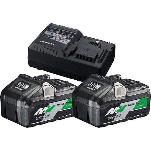Hikoki UC18YSL3-WFZ Set 2 x 36V-4,0Ah / 18V-8,0Ah BSL36B18 Multi Volt baterija + UC18YSL3 punjač 