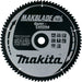 List za testeru od tvrdog metala, MAKBlade Plus, sa 80 zubaca Makita B-08741
