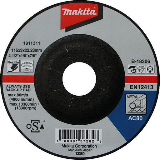 Fleksibilni brusni disk za metal Makita B-18306