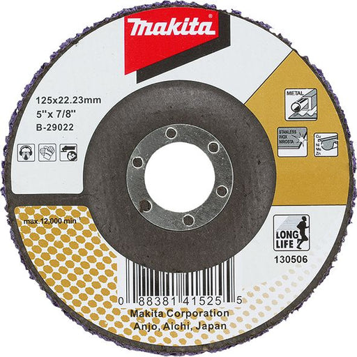 Brusni disk, fiberglas, ljubičasti Makita B-29016