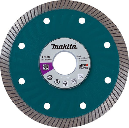 Diamond Wheel (Wave) For Tile Dry 125x22,23mm Makita B-46333