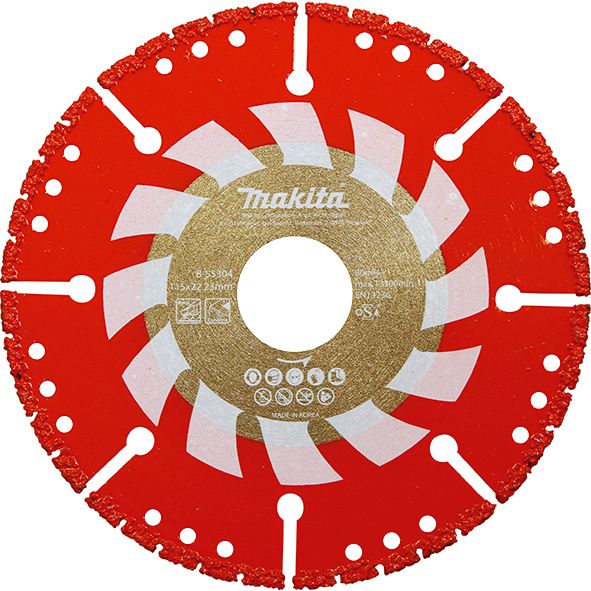 Vacuum Brazed Diamond wheel Makita B-55304