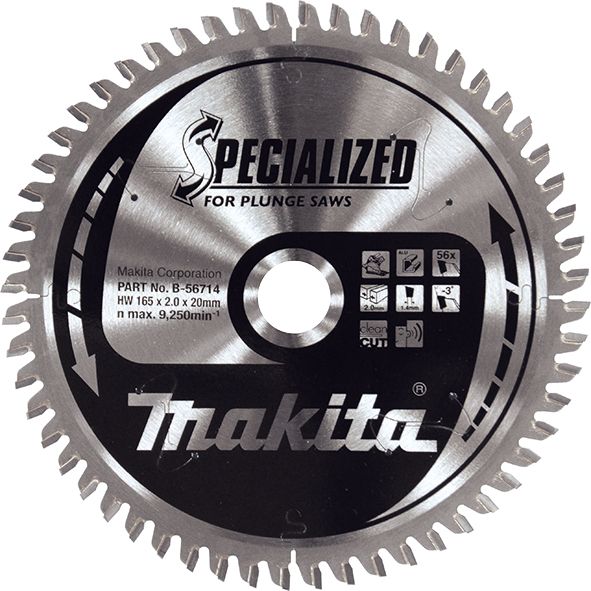 List za testeru od tvrdog metala, za drvo (AC/DC) Makita B-56714