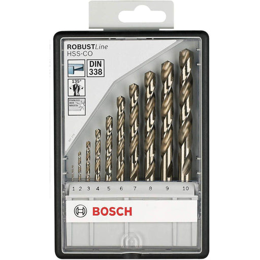 Bosch SET burgija za metal HSS-Co - od 1 mm do 10 mm (2607019925)-SBT Alati Beograd