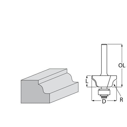 Glodalica Makita D-48810