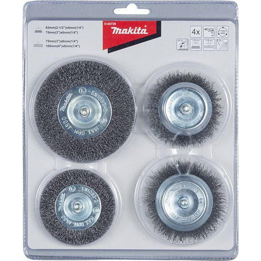 Lončasta četka 63mm,75mm, kružna četka 75mm,100mm Makita D-65729