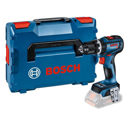 Akumulatorska vibraciona bušilica - odvrtač Bosch GSB 18V-90 C Solo; bez baterije i punjača u L-Boxx koferu (06019K6102)