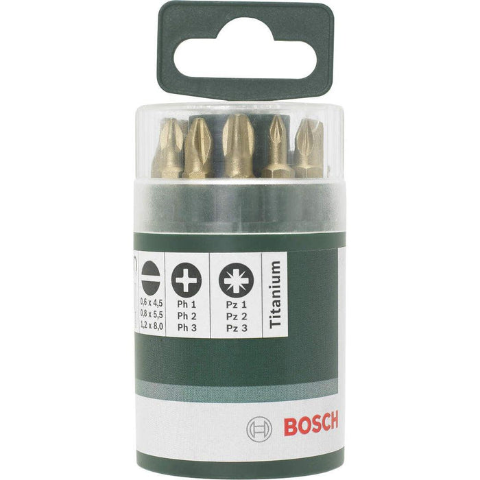 Bosch 10-delni set titanijumskih bitova (2609255978)