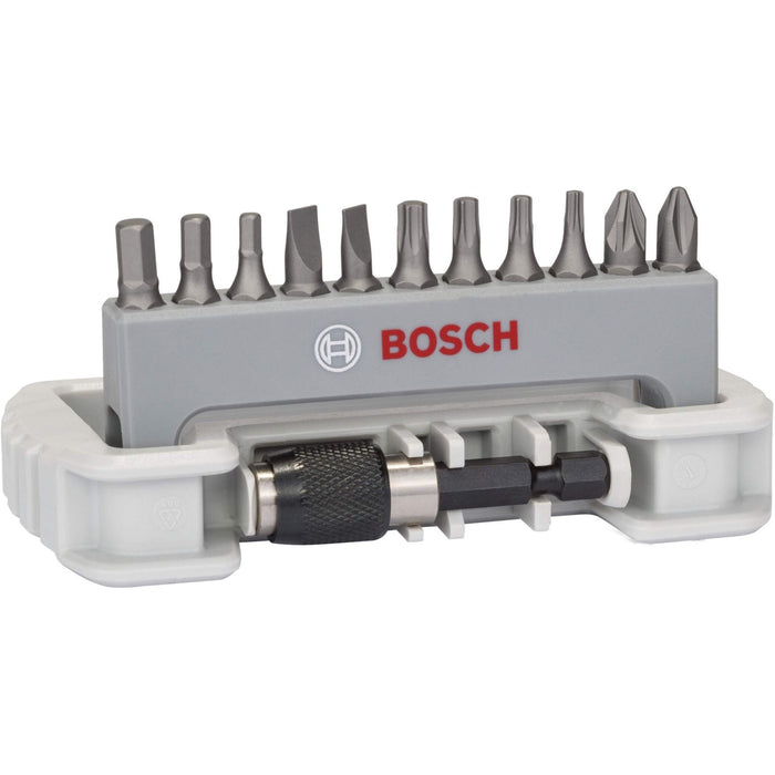 Bosch 11-delni set bitova odvrtača sa držačem bitova PH2; PZ2; T10; T15; T20; T25; S0,6x4,5; S0,8x5,5; HEX3; HEX4; HEX5; 25 mm