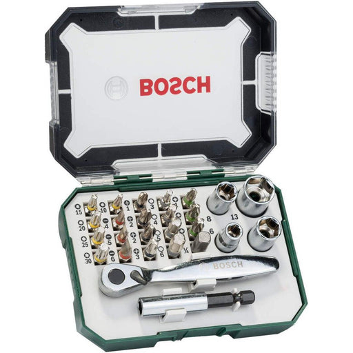 Bosch 26-delni set bitova sa čegrtaljkom Promoline (2607017563)