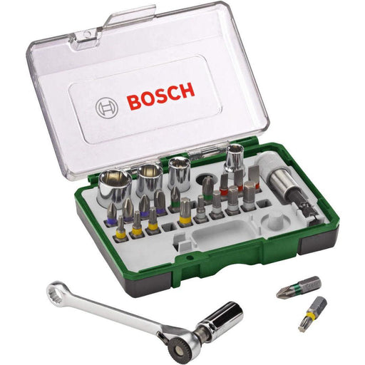 Bosch 27-delni set bitova odvrtača i čegrtaljki (2607017160)