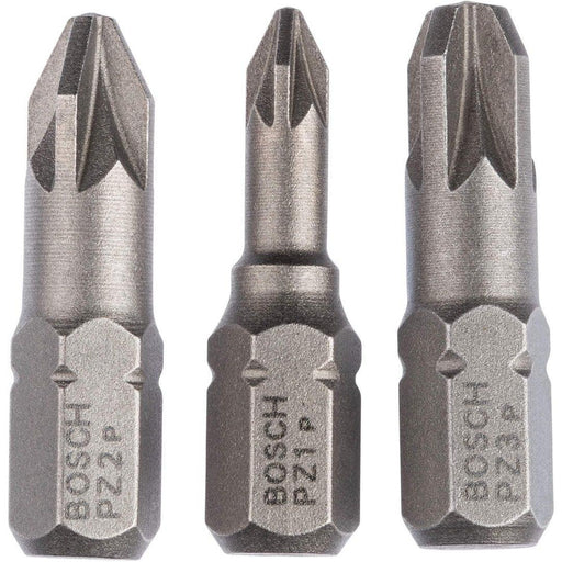 Bosch 3-delni set bitova odvrtača ekstra tvrdi PZ1; PZ2; PZ3; 25mm (2607001753)