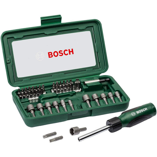 Bosch 46-delni set bitova sa ručnim zavrtačem (2607019504)