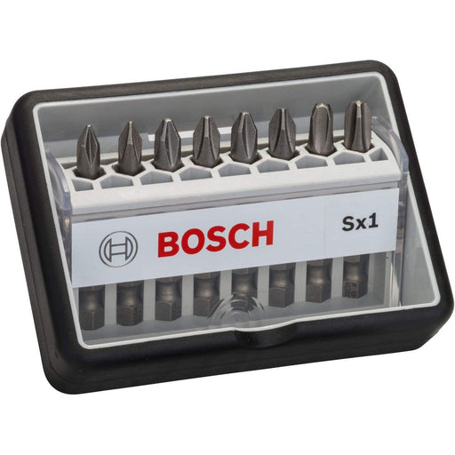 Bosch 8-delni set Robust Line bitova odvrtača Sx ekstra tvrdi 49 mm (2607002556)