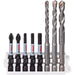 Bosch 9-delni set bitova dužine 50mm Hex-9 Ceramic 5,6,8mm; Impact Power PH2, PZ2, T20, T25, T30 (2608577145)