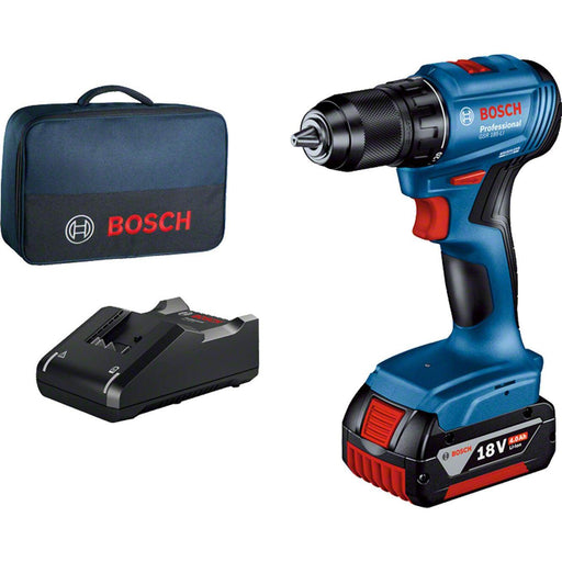 Bosch GSR 185-Li akumulatorska bušilica - odvrtač; 18V; 2x2,0 Ah + kofer (06019K3000)