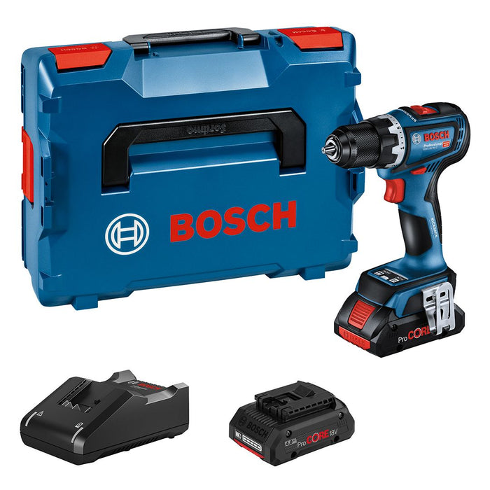 Bosch GSR 18V-90 C akumulatorska bušilica/odvrtač; 2x4,0 Ah ProCORE + L-Boxx kofer (06019K6005)