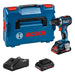 Bosch GSR 18V-90 C akumulatorska bušilica/odvrtač; 2x4,0 Ah ProCORE + L-Boxx kofer (06019K6004)
