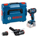 Bosch GSR 18V-90 FC akumulatorska bušilica/odvrtač Solo; bez baterije i punjača + 2 FC nastavka u L-Boxx koferu (06019K6204)