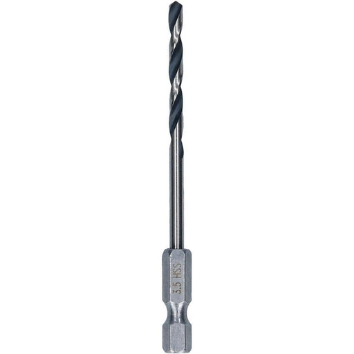 Bosch HSS spiralna burgija PointTeQ 3,5 mm sa šestougaonim HEX prihvatom pakovanje od 1 komada - 2608577522