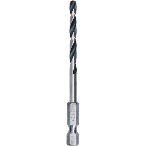 Bosch HSS spiralna burgija PointTeQ 4,2 mm sa šestougaonim HEX prihvatom pakovanje od 1 komada - 2608577524