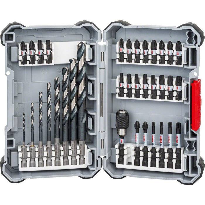 Bosch Impact Control HSS set burgija i bitova odvrtača, 35-delni